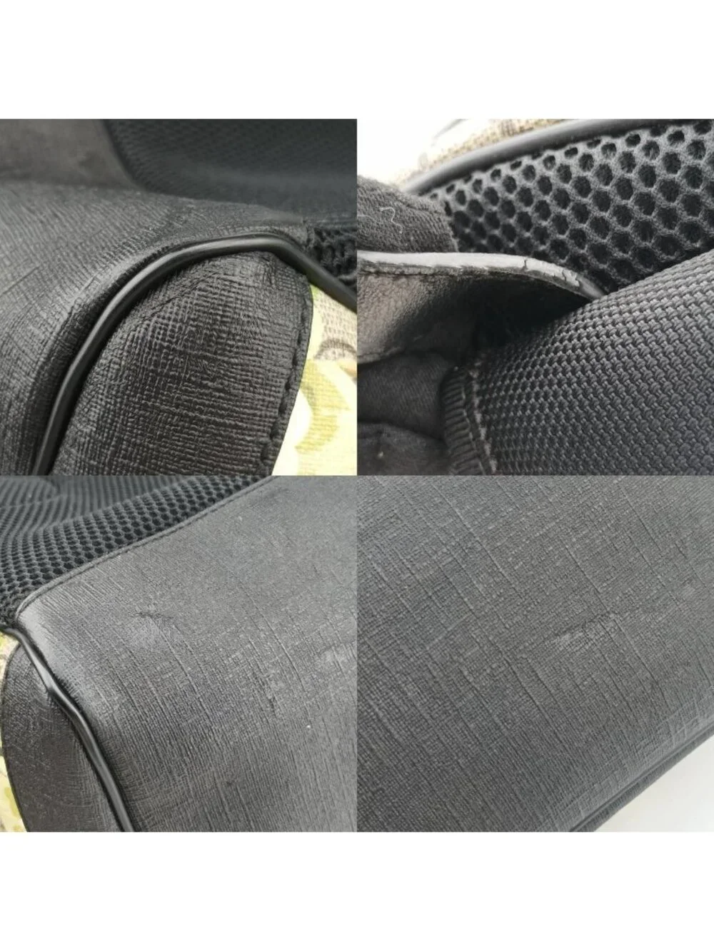 Gucci GG Blooms Beige Multi Leather Backpack